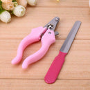Pet Nail Claws Scissor Stainless Steel Pet Dog Cat Nail Toe File Clipper