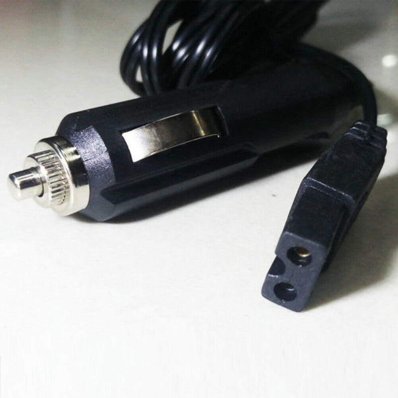 2m 12V DC 2 Pin Power Lead Cable Plug Wire For Car Cooler Cool Box Mini Fridge