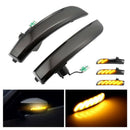 Car Rearview Mirror LED Dynamic Turn Signal Light Rear View Mirror Light fo