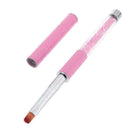 1pcs DIY Tools Pink Color UV Gel For Manicure Salon Styling Nail Art Brushe K3H1