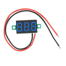 0.36 inch DC4-40V Digital Voltmeter Display Volt Meter Gauge Tester (Blue) A