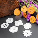 6pcs Button Cutting Dies Stencil Metal Scrapbooking Card Decoration Craft