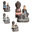 20Pc Incense Cones + Red Burner Creative Home Decor The Little Monk Small B Y8M6