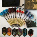 Safety Dart set - 12 Darts+30 Dart Wings + Dart Head Safety Dart I6S1 A0B0 V9Q2