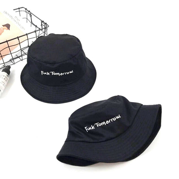 Fashion Letter Embroidery Fisherman Hats Men Women   Bucket Hat Fishing CapE â„–[