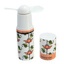Mini Portable Pocket Fan Lipstick Shape Handheld Cooling Battery Travel Coo