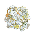 45pcs/box Small Guinea Pig Paper Stickers Scrapbooking DIY Diary Album LabelsR3