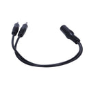 Black 3.5mm female to 2 of 3.5mm Male Audio Splitter Cable for speakers or  U9A1