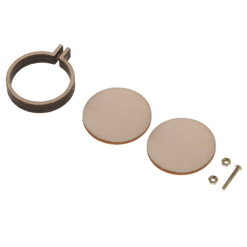 1 Set Mini Embroidery Hoop Frames Hoop Ring 25mm Embroidery Accessories