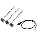 RJ9 4P4C Male Plug to 3.5mm Female Jack Headset Audio Phone Converter Adapt