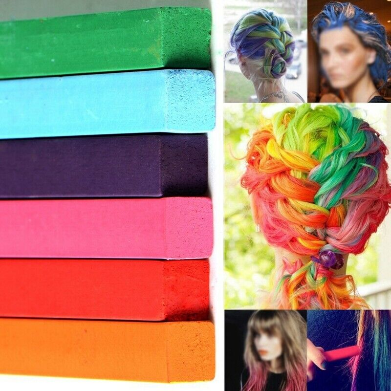DIY Painting Non-toxic Temporary Pastel Hair Color Dye Chalk D2E6