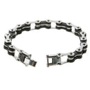 Women Girls Stainless Steel Bike Bicycle Jewelry Chain Bracelet Gift