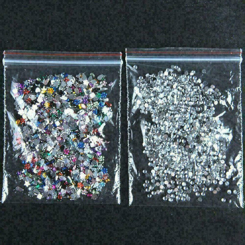 1 Set Full Acrylic Powder Nail Art Tool Set Tips Brush Manicure Tool Kit Ne V2O3