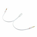 3.5mm AUX Audio Mic Splitter Cable Earphone Headphone Adapter Female to 2 Male