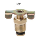 1/4'' NPT Brass Drain Valve For Air Compressor Tank Replacement Part Accessories