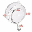 Premium Suction Cup Hook with Plating Vacuum Traceless Hooks for Smooth Wal V2R2