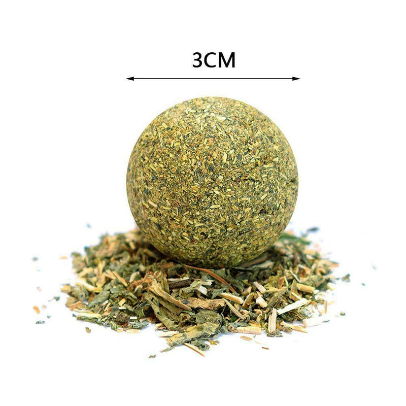 Cat Snack Catnip Ball Lick Solid Nutrition Ball Molar Cleaning Cat Snacks
