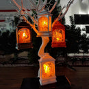 2 Pcs Set Christmas Light Decorations Craft Home Decor Hanging Pendant CreatZ2F4