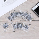 10pcs Phone Tempered Glass White Edge Eliminate Liquid with BrushA3C