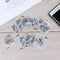 10pcs Phone Tempered Glass White Edge Eliminate Liquid with BrushA3C