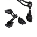 Pair Adapter bracket set Rearview Mirrors 10mm screws on handlebars Motorcy R8V6