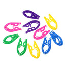 10Pcs Outdoor Foldable Hanger Portable Clothes-rack Portable Travel