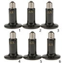 75W Reptile Terrarium Infrared Heat Emitter Basking Spot Light Bulb Dia.75mm
