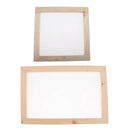 2pcs New Paper Making Mould Kit Screen Frame Frame Kit Crafts Supplies