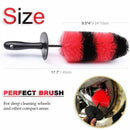 Multi-purpose Cleaning Brush Tire Master Wheel Brush Wheel Rim Round Shape