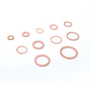 280pcs Copper Washer Gaskets Assortment Kit Flat Ring for Oil Brake Line SAE