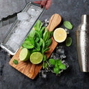 Lever-Style Ice Tray, 2 in 1 Stainless Steel Ice Making Mold and Ice Cracke