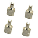 8 Pieces Universal Motorcyle Car Slotted Head Valve Stem Caps Cover Remover Tool