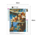 5D DIY Full Drill Diamond Painting Dogs Ducks Cross Stitch Embroidery Kit