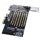 1X(Orico Pci-E Express M.2 M B Key Interface Ssd Expansion Card M.2 Nvme To