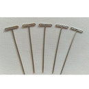50 Pcs DIY Metal 38mm/1.50" T Pins For Modelling Macrame Wigs Sewing Craft