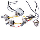 Guitar Wiring Harness Prewired 2 Volumes 2 Tones 4-500k Pots For LP Guitar S8A7