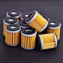 10x Oil Filter fit for Yamaha YZ250 XT250 YFZ450 WR250F WR450F YFM250R Raptor Hf