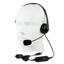 USB Headset with Microphone Call Center Headsets 2.5M Length PC Headset Headband