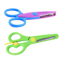 Paper Craft Scissors Children Kids Cutting Paper Plastic Wrap Safe DIY Tools