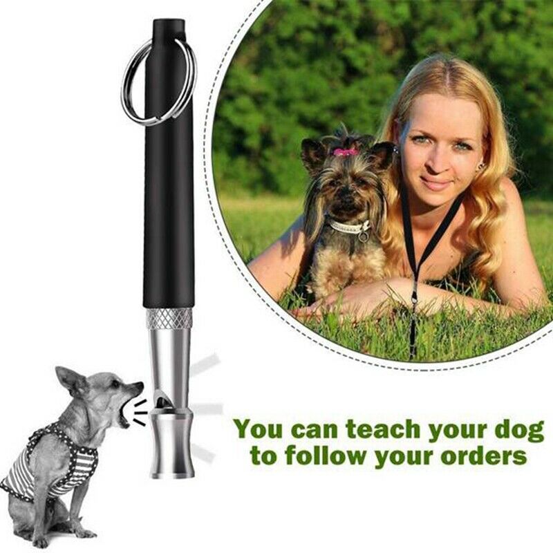 2 Pcs Pet Whistles Dog Whistles to Stop Barking Adjustable Pitch Ultrasonic Z1Z8
