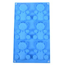 1PCS 6 Holes Lovely Bears Form Cake Mould Silicone Molds Baking Kitchen Suppl Gw