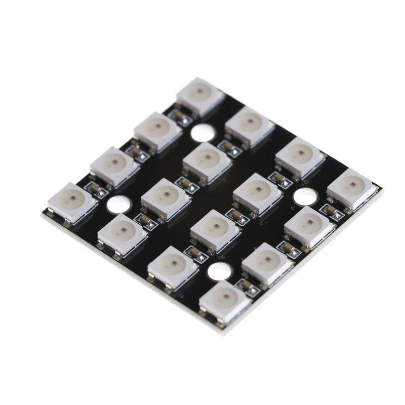 RGB LED 4x4 16-Bit WS2812 5050 RGB LED + Integrated Drivers for arduino B Gw