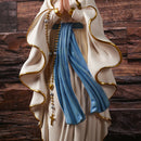 Blessed Saint ResinVirgin Mary Statue Handmade Religious Gift Xmas Home Tabletop