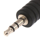 2pcs 3.5mm Stereo Male to Male Jack Audio Plug Connector Adapter Joiner JR