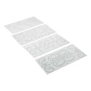 DIY Cake Fondant Impression Mat Cake Border Decorating Tools Rattan Pattern