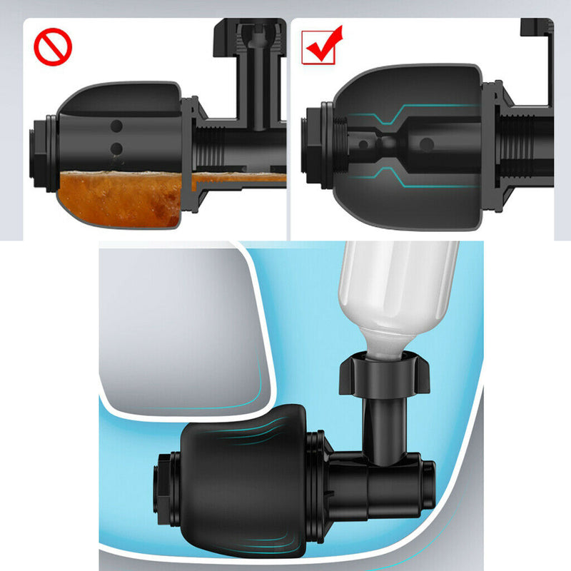Toilet Air Pressure Inflator Piston Pump Kit Tool Air Drain