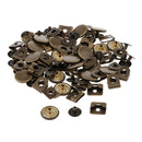 20 Sets Sewing Hooks Eye Closures Buckles for Trousers Skirt Repair Bronze