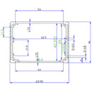 2PCS Aluminum Enclosure 66x46x100Mm DIY for PCB POWER Shell Electric Projec T2T5