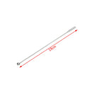 Swizzle sticks metal- stainless steel mixing cocktail coffee stirrers wine dr lj