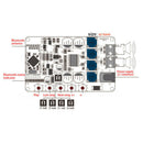 50W+50W Audio Receiver Digital Amplifier 4,6,8,16ÃŽÂ© Output Impedance